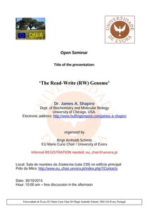 The Read-Write (RW) Genome